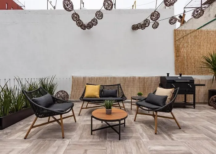 1 - Loft Privado Cama King Size Roma Sur Apartment Mexico City