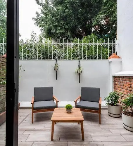 Apartment 1 - Loft Privado Cama King Size Roma Sur Mexico City