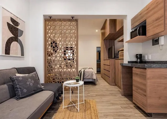 1 - Loft Privado Cama King Size Roma Sur * Mexico City